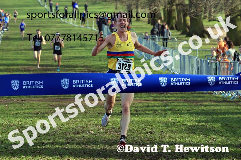Senior Men, 2024 CAU Inter Counties Cross Country Champs., Wollaton Park, Nottingham. Photo: David T. Hewitson/Sports for All Pics